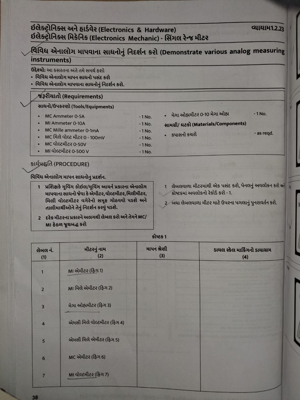 ELECTRONIC MECHANIC BOOK